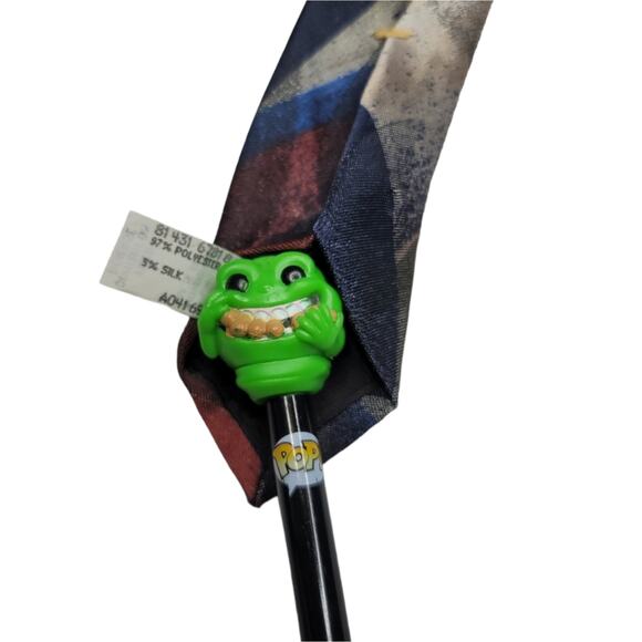 Vintage Oscar de La Renta Studio Men's Necktie Polyester & Silk Tie Made In USA - Picture 7 of 8